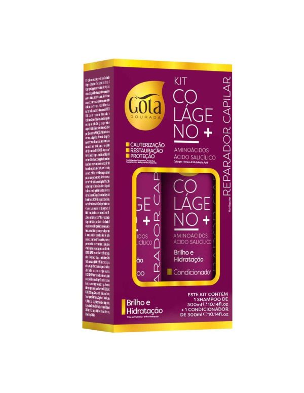 Kit Shampoo+Balsamo Colageno 300ML