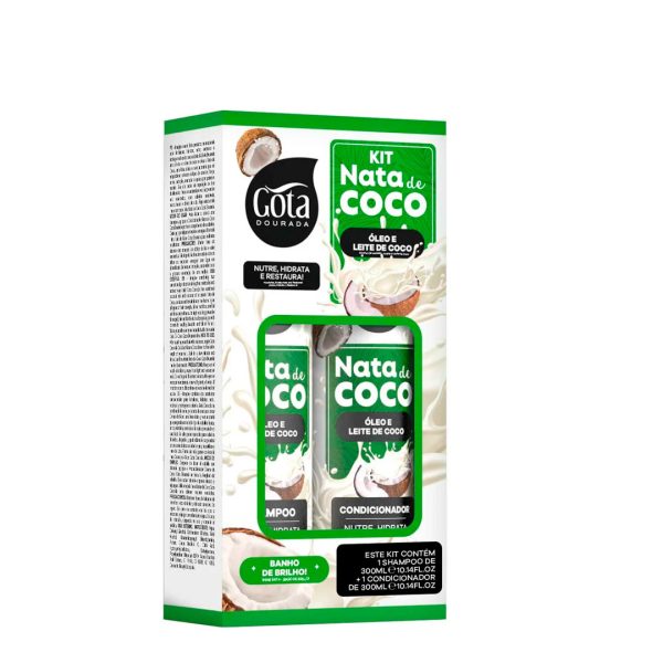 Kit Shampoo+Balsamo Nata De Cocco 300ML