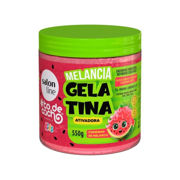 Gelatina Ativadora Kids Melancia 550GR