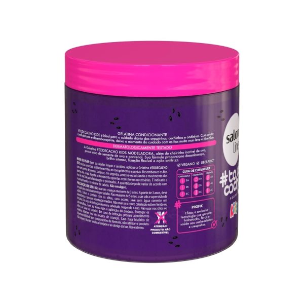 Gelatina Modeladora Kids Uva 550GR
