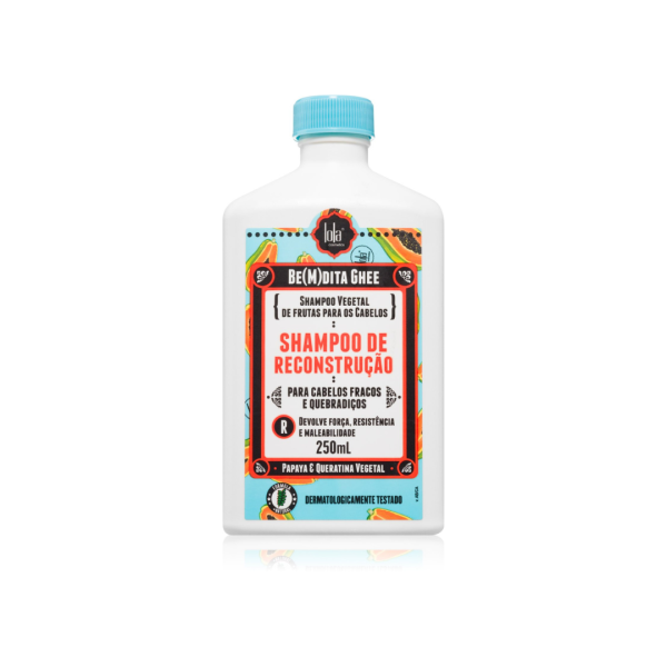 Shampoo Ristrutturante Be(M)dita Ghee Papaya e Cheratina Vegetale