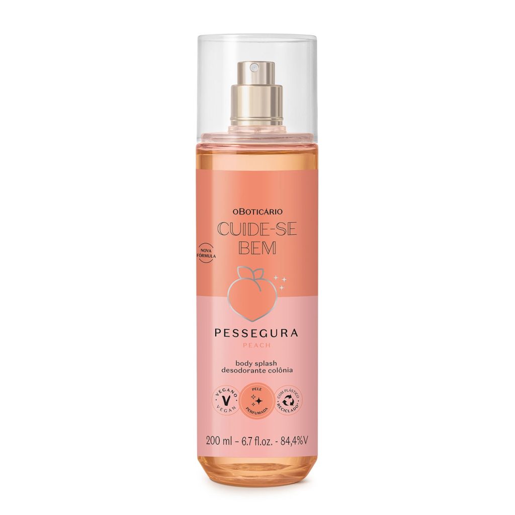 Body Splash Cuide-se Bem Pessegura 200ml