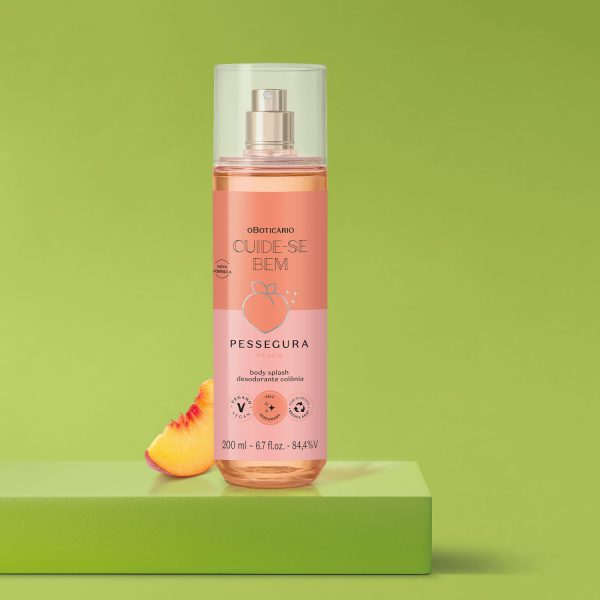 Body Splash Cuide-se Bem Pessegura 200ml