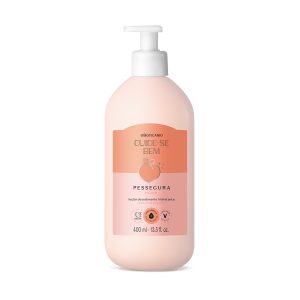 Crema corpo idratante Cuide-se Bem Pessegura 400ml