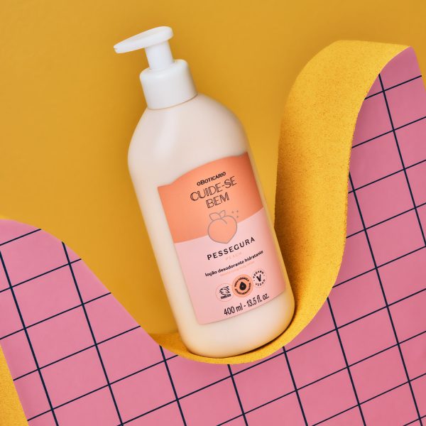 Crema corpo idratante Cuide-se Bem Pessegura 400ml