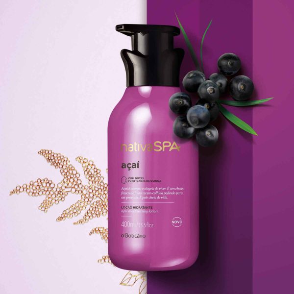 Nativa SPA Crema corpo idratante Açai 400ml