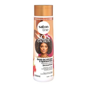 SOS Shampoo Ricino e Queratina 300ml