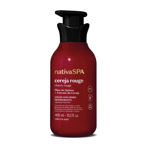 Crema corpo vellutata Nativa SPA Cereja Rouge 400ml