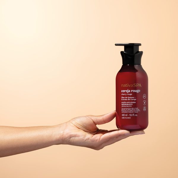 Crema corpo vellutata Nativa SPA Cereja Rouge 400ml
