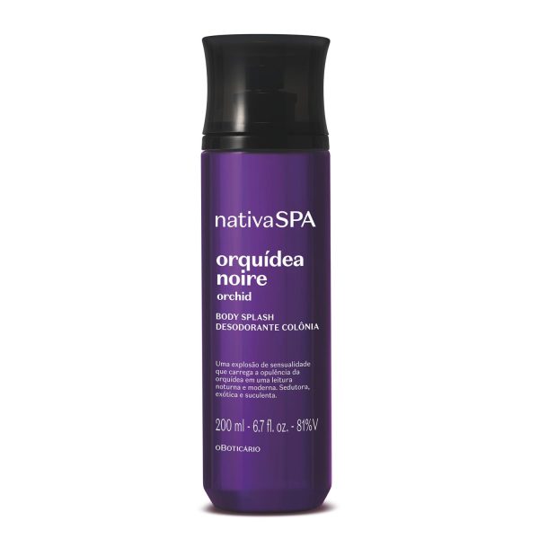 62929 Body Splash Nativa Spa Orchidea Noire 200ml
