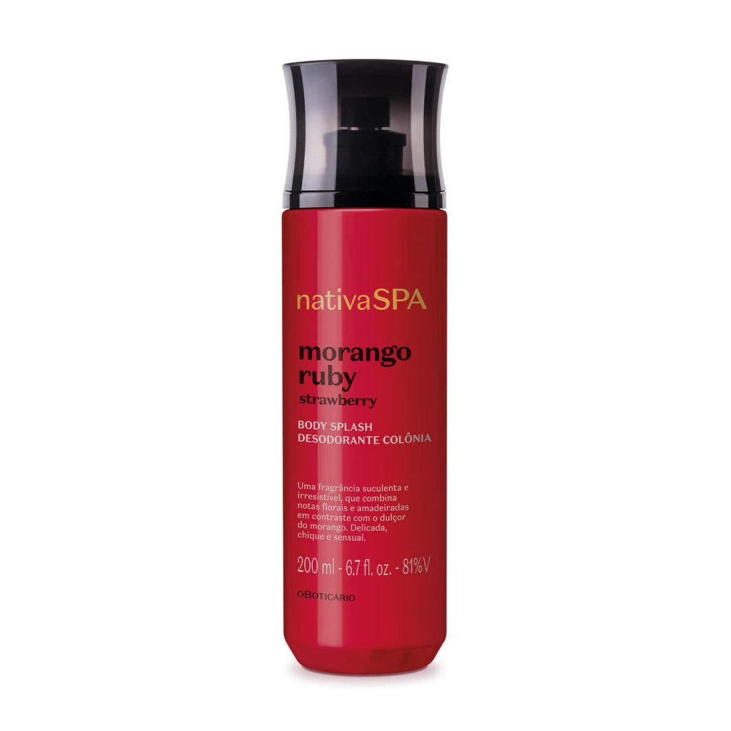 60151 Body Splash Nativa Spa Fragola Ruby 200ml