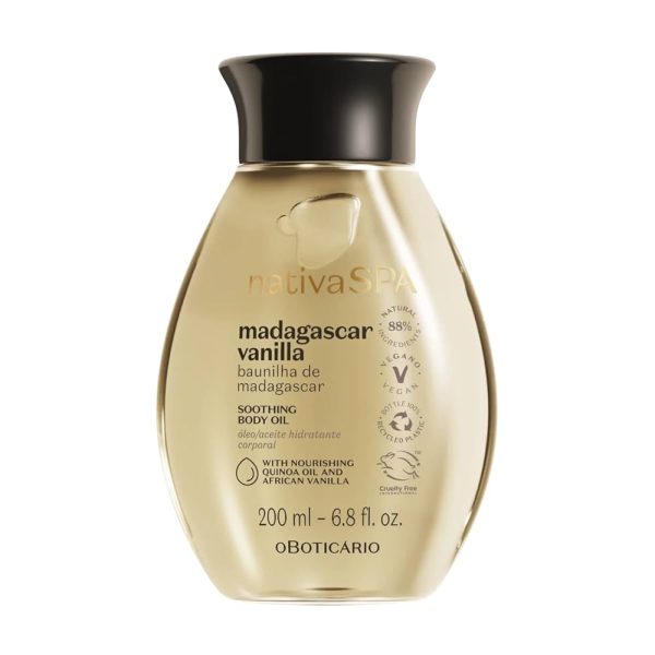 61785 Olio Idratante Nativa Spa Vaniglia Madagascar 200ml
