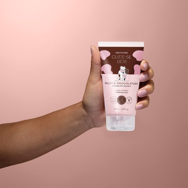 63363 Crema Esfoliante Corpo Cuide-se Bem Deleite Chocolatudo 150ml