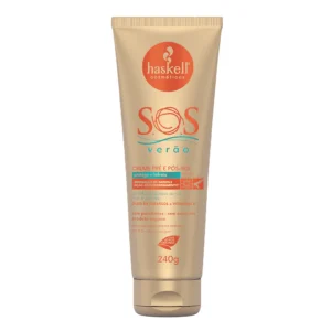 Crema Pre e Dopo Sole SOS Verรฃo 240g